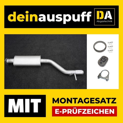 Mittelschalldämpfer für