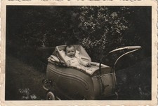 Vintage foto kind - foto, in