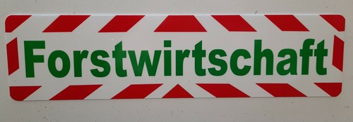 Magnetschild forstwirtschaft - magnetschild,,