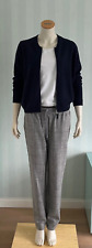 GRAU KARIERTE TRACKPANT /
