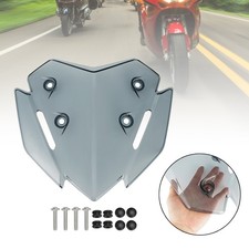 Kunststoff Windschild Windschutzscheibe für YAMAHA X-MAX 300 2023-2024 Gray