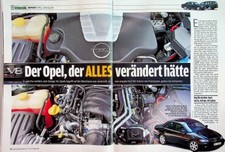 Auto Bild Klassik 10/2011 Opel Omega B 5.7 V8 mit 310PS in einer seltenen Vorste