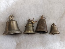 4x Glocke Ziegenglocke Messing Bronze Kuhglocke A Paris