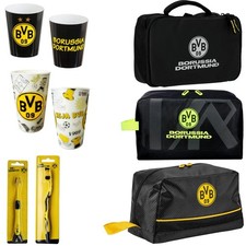 Borussia Dortmund Zahnputzbecher Zahnbürste Kinder Erwachsene Kulturbeutel BVB 