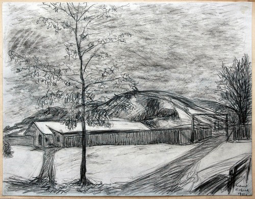 Winter landschaft oberbayern - landschaft,