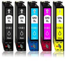 5er Pack Druckerpatronen kompatibel mit Epson WorkForce WF-7525