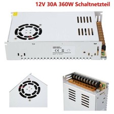 12V DC 30A 360W Schaltnetzteil Netzteil LED Trafo Treiber LED Transformator