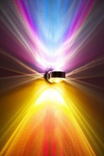 Chrom Design Wandleuchte Puk