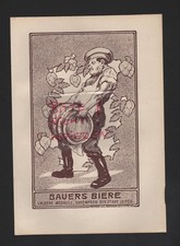 LEIPZIG, Werbung 1907, Bauer's