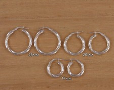 925 Sterlingsilber verdrehtes