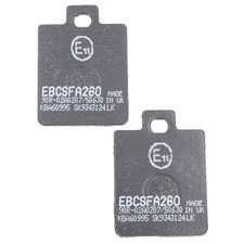 EBC Bremsbeläge für Gilera Runner DNA Stalker Vespa ET2 ET4 Piaggio MP3 Zip NRG