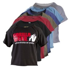 Gorilla Wear Classic Workout Top Bodybuilding Rag Top Sportswear T-Shirt Gym