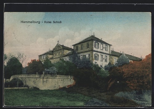 Ansichtskarte hammelburg - ansichtskarte,