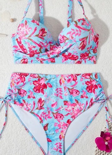Blumen bikini set - -, +