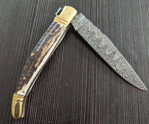 Damastmesser laguiole style - damastmesser,