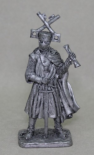 Zinnfigur ritter mit schwert - mit,