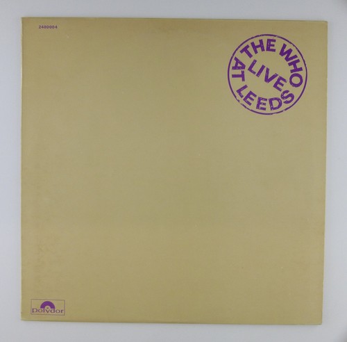Vinyl the who - who, at