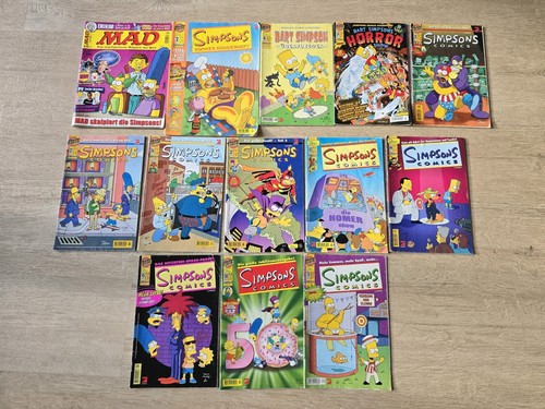 Simpsons comics sammlung - simpsons,