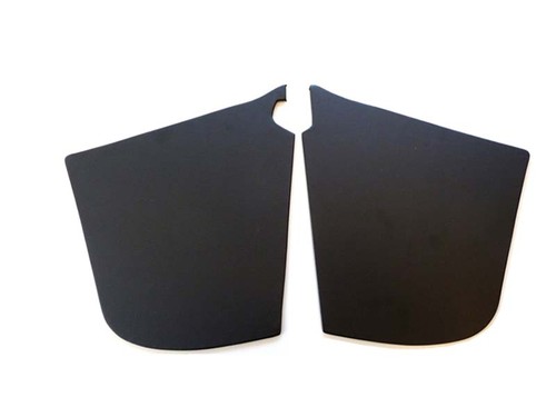 Schwarze fußraum pappen - schwarze,