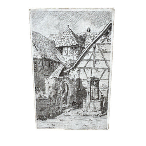 Postkarte niedermorschweier - postkarte,