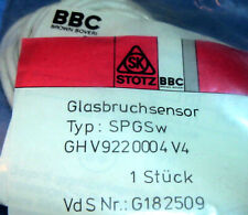 Stotz BBC ABB Glasbruchsensor Glasbruchmelder Alarmanlage Glass Breakage Sensor