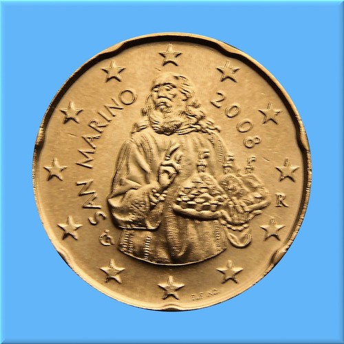 Euro cent san marino - euro,