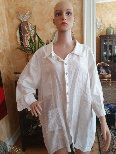 Tredy damen leinen bluse - tredy,