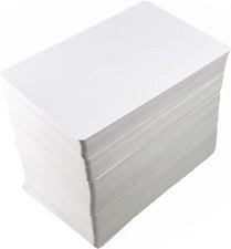 Leere Spielkarten -Brückengröße (200 Karten Matte Oberfläche)