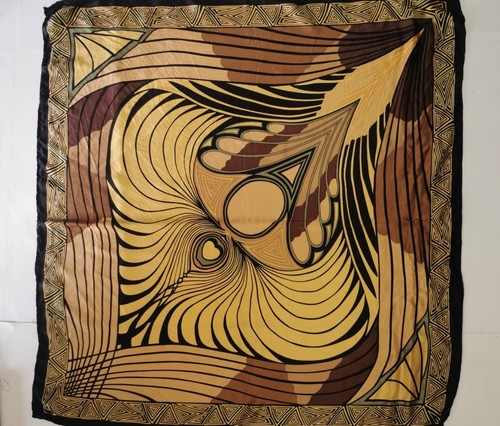 Vintage seidentuch silk - seidentuch., scarf