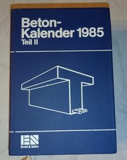 Betonkalender 1985 Teil II 2