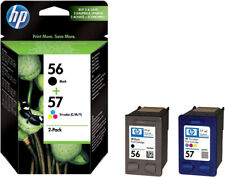 Original HP Nr. 56+57 2er Set Tinte BK+Col Deskjet OfficeJet MhD abgel. Angebot!