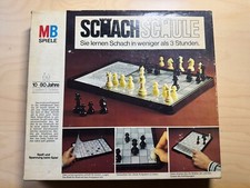 MB Spiele Schachschule 1973 - komplett - Schach lernen Schachspiel Lernprogramm