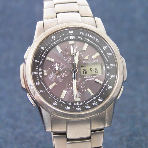 00s casio ocw 500tdj oceanus - casio,
