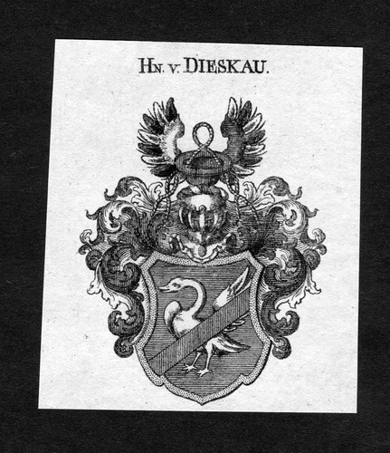 1820 dieskau wappen adel - 1820,