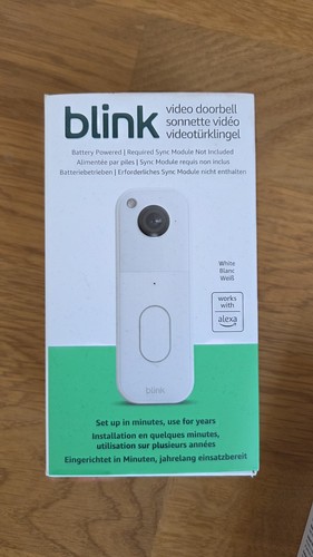 Blink video doorbell - video,