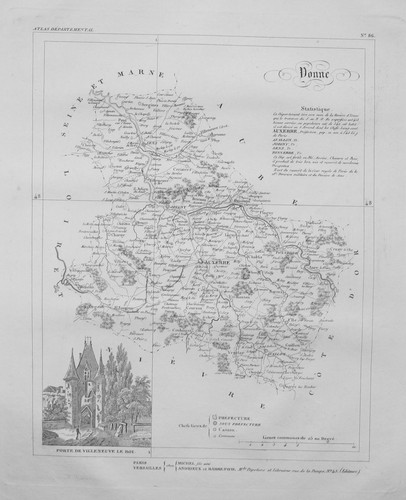 1830 departement donne carte - departement,