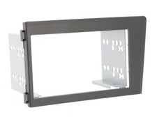 Radioblende VOLVO S60, S70, V70, C70 bis 2004 2DIN schwarz Einbaurahmen Blende