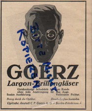 BERLIN, Werbung 1924, Optische