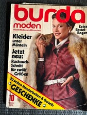 BURDA Moden Modemagazin - 10/1979  - mit Anleitung & Schnittmuster