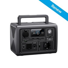 BLUETTI EB3A Tragbare Powerstation,600W 268Wh LiFePO4 Batterie Solargenerator