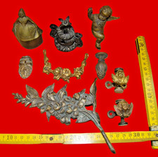 Ende 19. – Anfang 20. Jh. Deko Zierteile Figuren aus Bronze und Messing