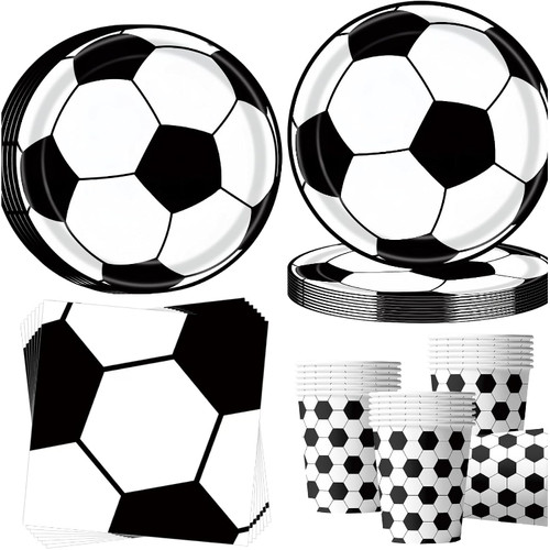 Fussball partygeschirr - partygeschirr, 52