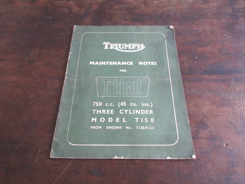 Triumph trident 750cc - triumph,