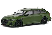 Audi A6 RS6-R ABT 2022 oliv grün Modellauto S4310704 Solido 1:43