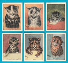 CATS OF LOUIS WAIN - SET OF 6