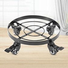 Beweglicher Pflanztopf Caddy rund Pflanzgefäß Roller Mover Untertasse mit Rollen