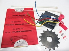 Yamaha DT 125 R/X DE06 Alpha Technik 80 km/h TÜV Steuereinheit CDI ECU Blackbox