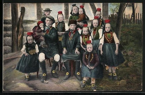 Hessen schwälmer familie - schwälmer, in