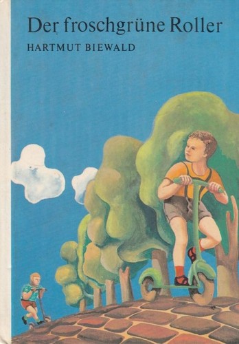 Buch der froschgrüne roller - der,