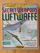 Secret Weapons of the Luftwaffe Big Box PC Classic Flight Sim LucasFilm Games